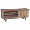 vidaXL TV-b&auml;nk 100x30x40 cm massiv teak