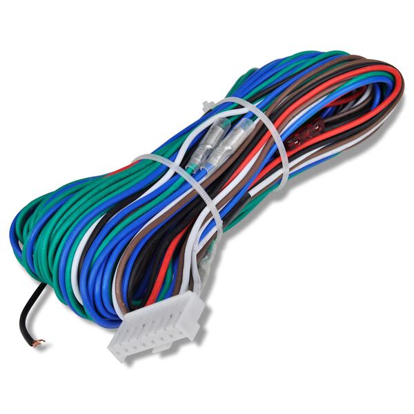 vidaXL Centrall&aring;s f&ouml;r fordon inkl. 2 fj&auml;rrkontroller och 4 motorer 12V