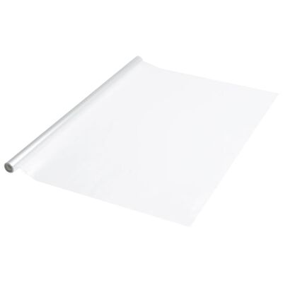 vidaXL Möbeldekal självhäftande matt transparent 90x500 cm PVC