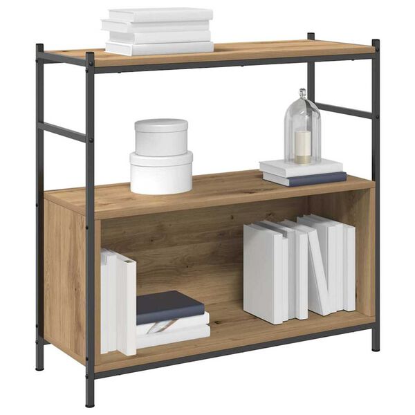 vidaXL Hyllsystem artisan ek 80 x 30 x 78.5 cm Konstruerat tr&auml;