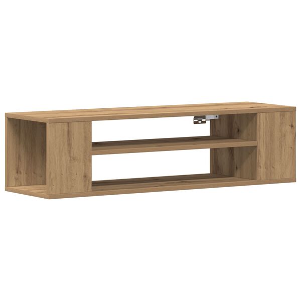 vidaXL TV-sk&aring;p artisian oak 100 x 30 x 26,5 cm Konstruerat tr&auml;