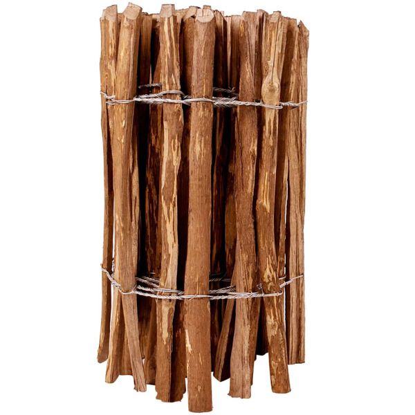 vidaXL Staket hasselträ 60x500 cm