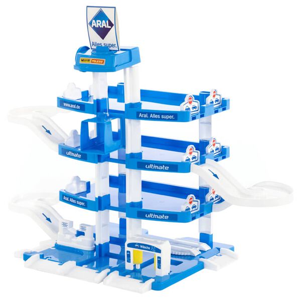 Polesie Wader Leksaksgarage 3 våningar 80x38x61 cm PP