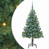 vidaXL Julgran Gr&ouml;n 150 cm PVC