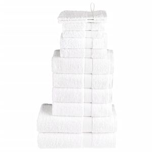 vidaXL Premium handdukar 12 st SOLUND r&ouml;d 600 gsm