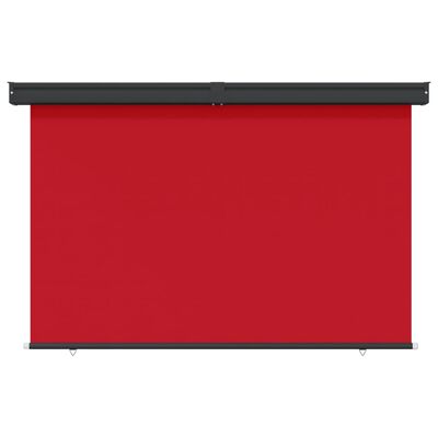 vidaXL Balkongmarkis 165x250 cm röd
