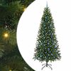 vidaXL Konstgjord julgran Gr&ouml;n 240 cm PE och PVC