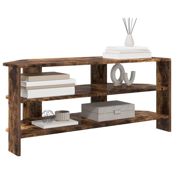 vidaXL H&ouml;rnTVSk&aring;p R&ouml;kt ek 102x40,5x45cm Konstruerat tr&auml;