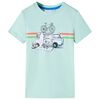 T-shirt f&ouml;r barn ljus mintgr&ouml;n 104