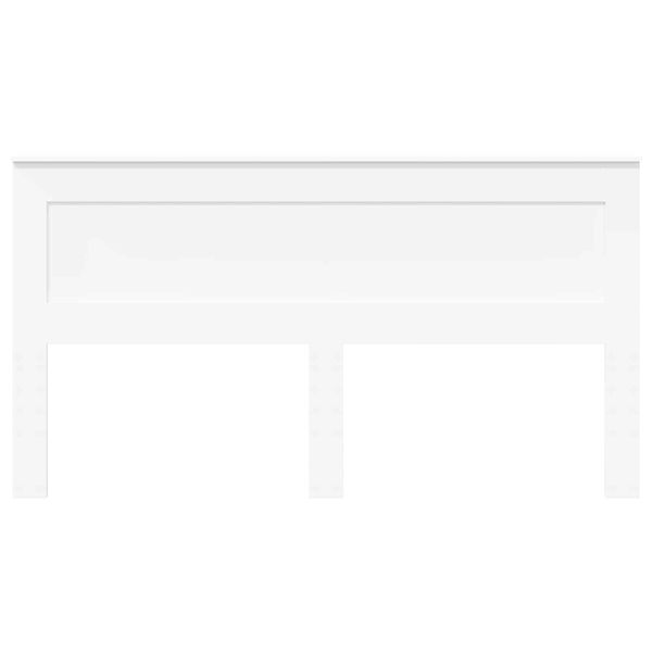 vidaXL Huvudgavel med huvudgavel Vit 180 cm Konstruerat tr&auml;