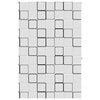 vidaXL Rullgardin f&ouml;r dusch 160x240 cm tyg bredd 156 cm