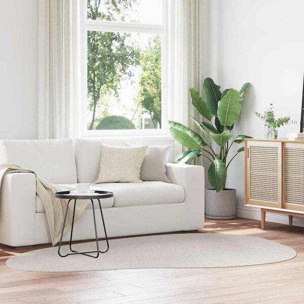 vidaXL Omr&aring;desmattor HUARTE Sand 160 x 230 cm Polyester