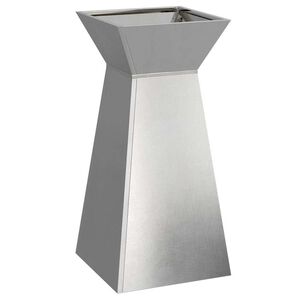 vidaXL Pelarkrukor Silver 35 x 35 x 73 cm Rostfritt st&aring;l