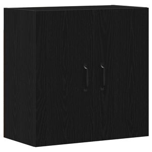vidaXL V&auml;ggsk&aring;p svart ek 60x31x60 cm konstruerat tr&auml;