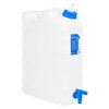 vidaXL Vattenbeh&aring;llare med kran och tv&aring;lautomat 20 L plast