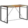 vidaXL Barbord 175x90x110 cm massivt &aring;tervunnet tr&auml;