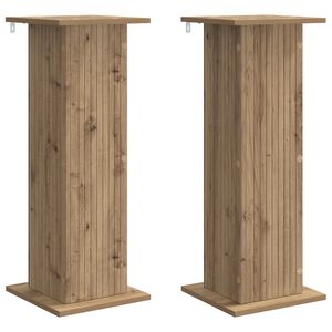 vidaXL V&auml;xtst&auml;ll 2 pcs Artisan-ek 30,5 x 30 x 80,5 cm Konstruerat tr&auml;