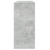 vidaXL Konsolbord betonggrå 100x35x76,5 cm konstruerat trä