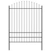 vidaXL Tr&auml;dg&aring;rdsst&auml;ngsel 7 pcs Gr&aring; 170 x 225 cm Pulverlackerat st&aring;l