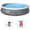 Bestway Uppbl&aring;sbar pool Fast Set med pump 396x84 cm