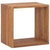 vidaXL S&auml;ngbord 40x30x40 cm massiv teak