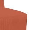 vidaXL Modulsofa utan armst&ouml;d 2 pcs Orange 55 x 74 x 82 cm