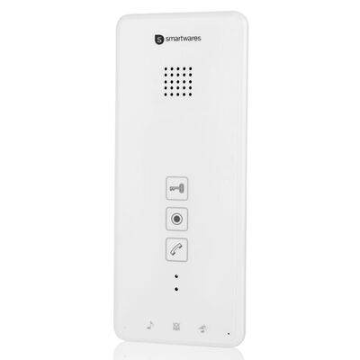 Smartwares Porttelefon förlängningsset 20,5x8,6x2,1 cm vit