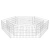 vidaXL Hexagonal planteringsgabion upph&ouml;jd 200x173x40 cm