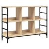 vidaXL Sk&auml;nk Sonoma Ek 102x32x73,5 cm Konstruerat tr&auml;