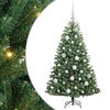 vidaXL Plast Hingad Julgran Gr&ouml;n 120 cm PVC och metall
