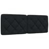 vidaXL Bed with Mattress Black 120x200 cm Fabric