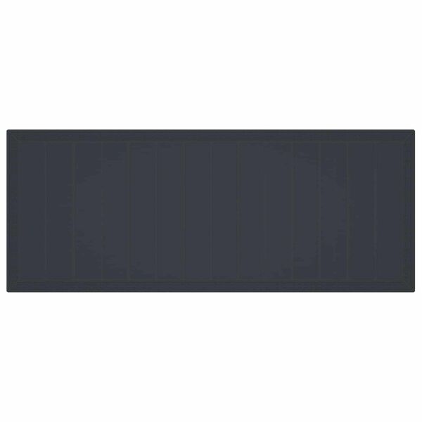 vidaXL Tr&auml;dg&aring;rdsm&ouml;belset 9 pcs Antracit Polt rotting