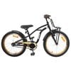 vidaXL Barncykel 22 Tum f&ouml;r 7-12 &aring;r gamla Svart