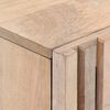 vidaXL S&auml;ngbord 2 st 40x34x46 cm massivt blekt mangotr&auml;