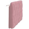 vidaXL Headboard Cushion Pink 140 cm Velvet