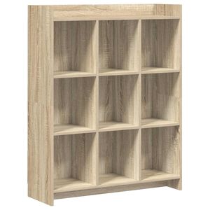 vidaXL Bokhylla Sonoma-ek 87,5 x 30 x 111 cm Konstruerat tr&auml;