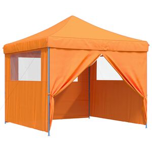 vidaXL Partyt&auml;lt 292 x 292 x 315 cm Orange Oxford Tyg