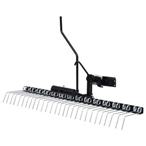 vidaXL Mossrivare f&ouml;r &aring;kgr&auml;sklippare 109 cm