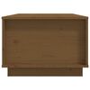 vidaXL Soffbord honungsbrun 100x50x35 cm massiv furu