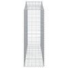 vidaXL Gabioner b&aring;gformade 13 st 200x50x140/160 cm galvaniserat j&auml;rn