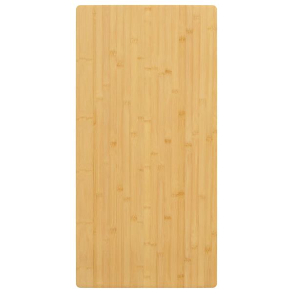 vidaXL Bordsskiva 50x100x2,5 cm bambu