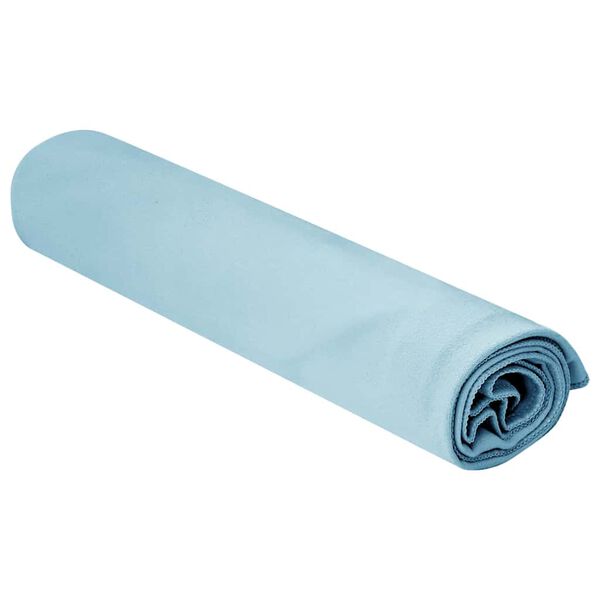 vidaXL Sporthanddukar 2 pcs Bl&aring; 100 x 50 cm Polyester och polyamid