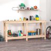 vidaXL Skob&auml;nk 180x50x80 cm massiv furu