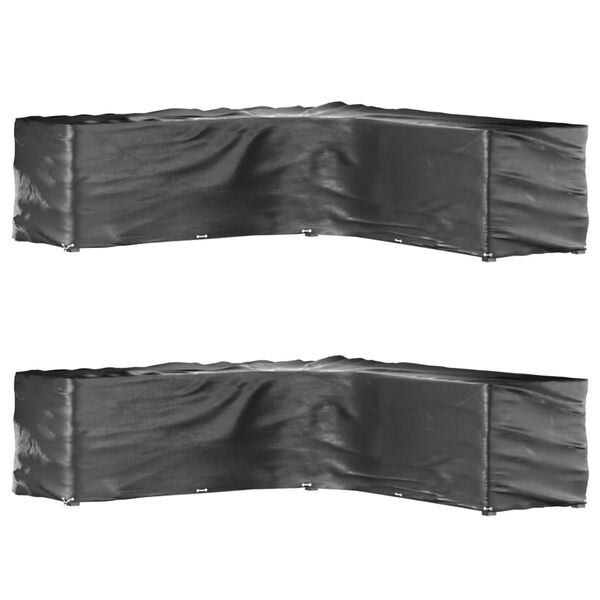 vidaXL &Ouml;verdrag f&ouml;r utem&ouml;bler 2st 20 &ouml;lj. 300x300x90 cm L-format