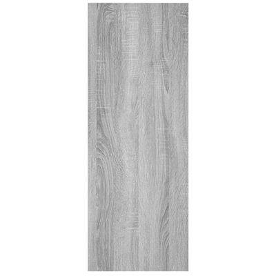 vidaXL Avlastningsbord grå sonoma 105x30x80 cm konstruerat trä