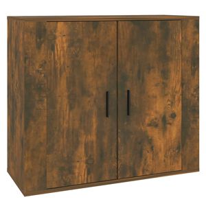 vidaXL F&ouml;rvaringssk&aring;p r&ouml;kf&auml;rgad ek 80x33x70 cm konstruerat tr&auml;