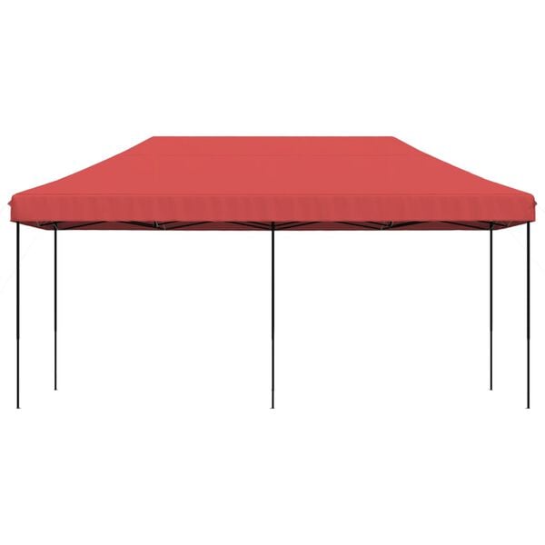 vidaXL Pop-Up hopf&auml;llbart partyt&auml;lt 580x292x315 cm vinr&ouml;d