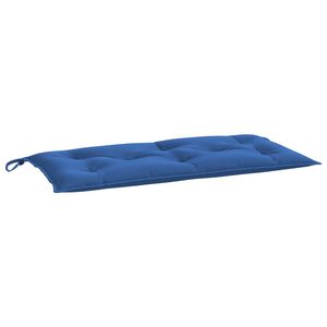 vidaXL B&auml;nkdyna f&ouml;r tr&auml;dg&aring;rden bl&aring; 100x50x7 cm oxfordtyg