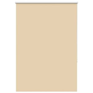 vidaXL Rullgardin m&ouml;rkl&auml;ggningsbar beige 105x175 cm tyg bredd 100,7 cm