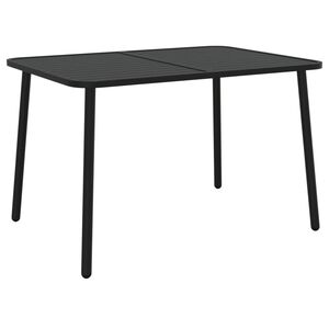 vidaXL Tr&auml;dg&aring;rdsbord antracit 110x80x71 cm st&aring;l